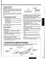 Предварительный просмотр 225 страницы Panasonic CQ-VAD7200U Operating Manual