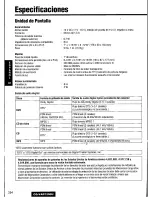 Предварительный просмотр 254 страницы Panasonic CQ-VAD7200U Operating Manual