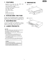 Предварительный просмотр 3 страницы Panasonic CQ-VAD7200U Service Manual