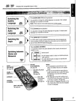 Предварительный просмотр 27 страницы Panasonic CQ-VAD7300U Operating Manual