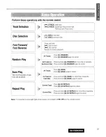 Предварительный просмотр 37 страницы Panasonic CQ-VAD9300U Operating Instructions Manual