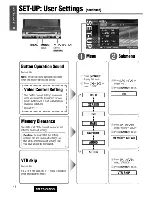 Предварительный просмотр 44 страницы Panasonic CQ-VAD9300U Operating Instructions Manual