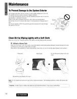 Предварительный просмотр 102 страницы Panasonic CQ-VAD9300U Operating Instructions Manual