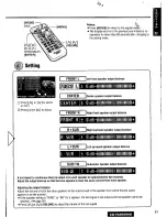 Предварительный просмотр 61 страницы Panasonic CQ-VAD9300U Operating Manual