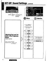 Предварительный просмотр 64 страницы Panasonic CQ-VAD9300U Operating Manual