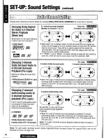 Предварительный просмотр 66 страницы Panasonic CQ-VAD9300U Operating Manual