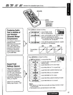 Предварительный просмотр 67 страницы Panasonic CQ-VAD9300U Operating Manual