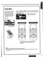 Предварительный просмотр 73 страницы Panasonic CQ-VAD9300U Operating Manual