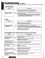 Предварительный просмотр 98 страницы Panasonic CQ-VAD9300U Operating Manual