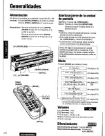 Предварительный просмотр 216 страницы Panasonic CQ-VAD9300U Operating Manual