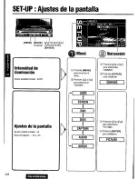 Предварительный просмотр 242 страницы Panasonic CQ-VAD9300U Operating Manual