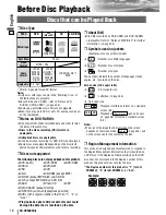 Предварительный просмотр 18 страницы Panasonic CQ-VD5005L Operating Instructions Manual