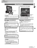 Предварительный просмотр 19 страницы Panasonic CQ-VD5005L Operating Instructions Manual