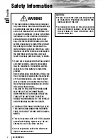 Предварительный просмотр 52 страницы Panasonic CQ-VD5005L Operating Instructions Manual