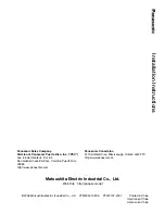 Предварительный просмотр 70 страницы Panasonic CQ-VD5005L Operating Instructions Manual