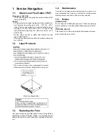 Предварительный просмотр 2 страницы Panasonic CQ-VD5005U Service Manual