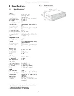 Предварительный просмотр 3 страницы Panasonic CQ-VD5005U Service Manual