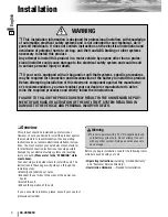 Предварительный просмотр 54 страницы Panasonic CQ-VD5505U Operating Instructions Manual