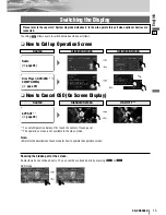 Предварительный просмотр 15 страницы Panasonic CQ-VD6503U Operating Instructions Manual