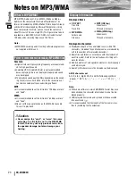 Предварительный просмотр 24 страницы Panasonic CQ-VD6503U Operating Instructions Manual