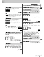 Предварительный просмотр 39 страницы Panasonic CQ-VD6503U Operating Instructions Manual