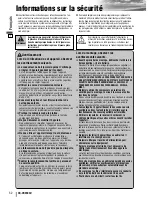 Предварительный просмотр 52 страницы Panasonic CQ-VD6503U Operating Instructions Manual