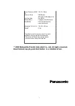 Preview for 3 page of Panasonic CQ-VD6503W Instruction Manual