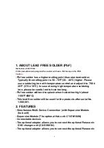 Preview for 4 page of Panasonic CQ-VD6503W Instruction Manual