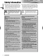 Panasonic CQ-VD6503W2 Instruction Manual preview