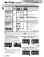 Preview for 20 page of Panasonic CQ-VD6505W Operating Instructions Manual