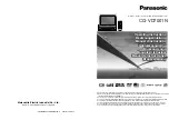 Panasonic CQ-VD7001N Operating Instructions Manual предпросмотр