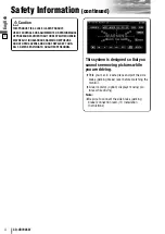 Preview for 4 page of Panasonic CQ-VD7005W2 Operating Instructions Manual