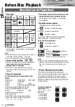 Preview for 16 page of Panasonic CQ-VD7005W2 Operating Instructions Manual