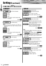 Preview for 36 page of Panasonic CQ-VD7005W2 Operating Instructions Manual