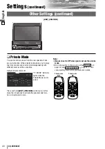 Preview for 40 page of Panasonic CQ-VD7005W2 Operating Instructions Manual