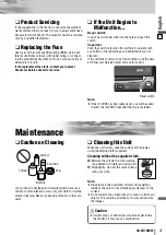 Preview for 47 page of Panasonic CQ-VD7005W2 Operating Instructions Manual