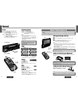 Preview for 8 page of Panasonic CQ-VD7200U Operating Instructions Manual