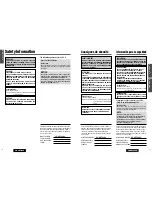 Preview for 2 page of Panasonic CQ-VD7200U Operating Instructions