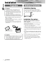 Предварительный просмотр 4 страницы Panasonic CQ-VW100N Installation Instructions Manual