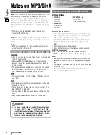 Предварительный просмотр 22 страницы Panasonic CQ-VW100N Operating Instructions Manual