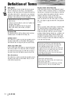 Предварительный просмотр 50 страницы Panasonic CQ-VW100N Operating Instructions Manual