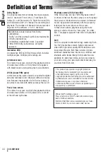 Предварительный просмотр 44 страницы Panasonic CQ-VW100W Operating Instructions Manual