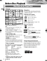 Предварительный просмотр 16 страницы Panasonic CQ-VW120L Operating Instructions Manual