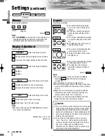 Предварительный просмотр 36 страницы Panasonic CQ-VW120L Operating Instructions Manual