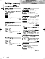 Предварительный просмотр 38 страницы Panasonic CQ-VW120L Operating Instructions Manual