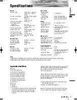 Предварительный просмотр 51 страницы Panasonic CQ-VW120L Operating Instructions Manual