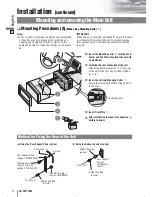 Предварительный просмотр 6 страницы Panasonic CQ-VW120W Installation Instructions Manual