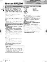 Preview for 22 page of Panasonic CQ-VW120W Operating Instructions Manual