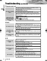 Preview for 42 page of Panasonic CQ-VW120W Operating Instructions Manual