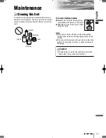 Preview for 47 page of Panasonic CQ-VW120W Operating Instructions Manual